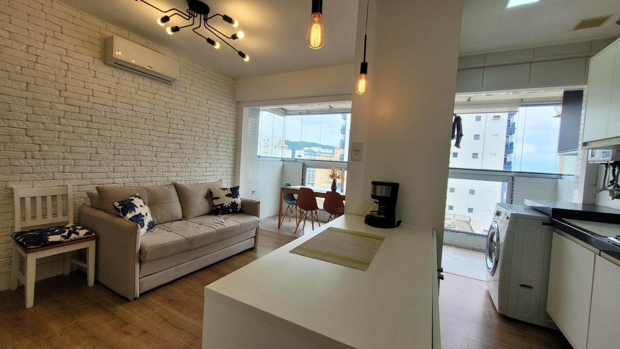 Booksantos Latitude 133 - Ponta Da Praia Vista Mar Экстерьер фото